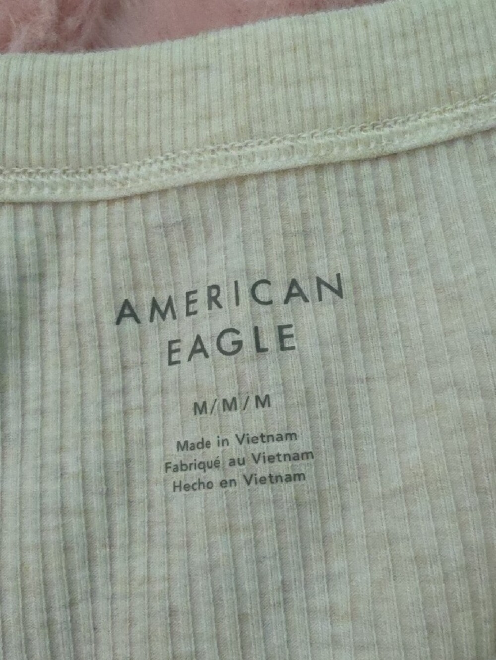 Women’s Ribbed Tank Tops - Lavender, Cream & Black-White Stripe - Picture 3 of 4